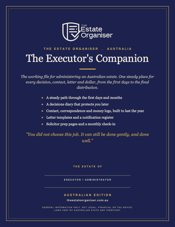 The Executor's Companion cover