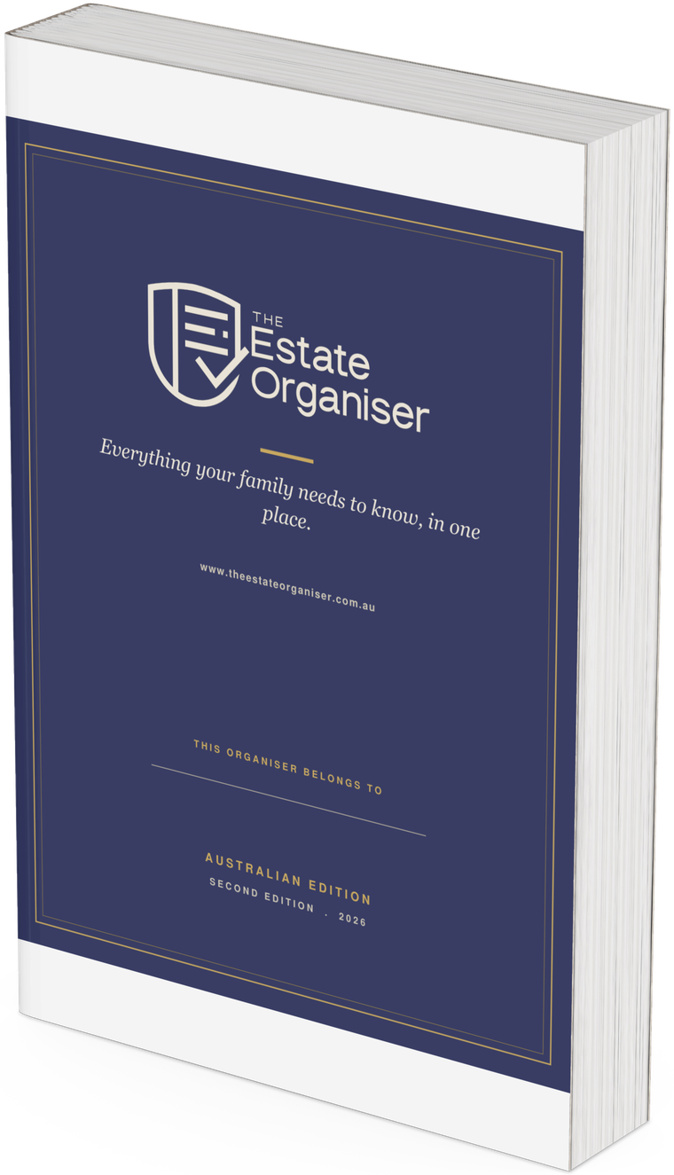 The printed Estate Organiser, Australian Edition
